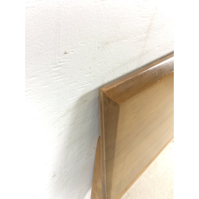 Mid Century Modern Full Size Headboard by Heywood Wakefield With Sable Finish For Sale - Image 18 of 18