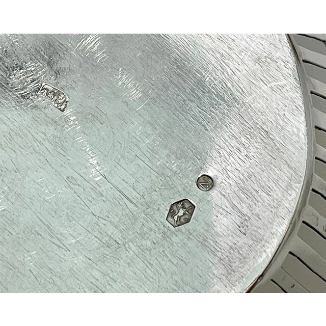 1920s Small Dutch Silver Bonbon Basket by C. Hooikaas, 1923 For Sale - Image 5 of 11