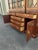 Thomasville Mahogany Collection Georgian Breakfront Bookcase China Cabinet For Sale - Image 9 of 12