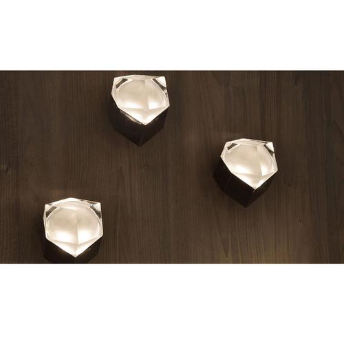 Astro Wall Lamp in Black by Giopato & Coombes for Oluce For Sale - Image 4 of 8