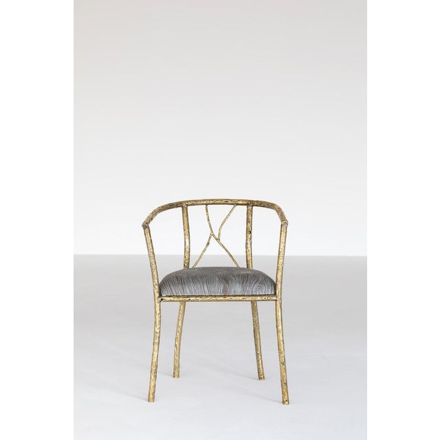 Branches chair by samuel costantini entirely handmade by the artist edition 12 + 1 ap measures: w 50 x d 50 x h 75 cm...