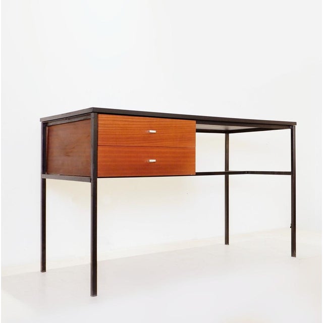 Writing Desk by Pierre Guariche for Meurop, Belgium, 1960s For Sale - Image 13 of 13