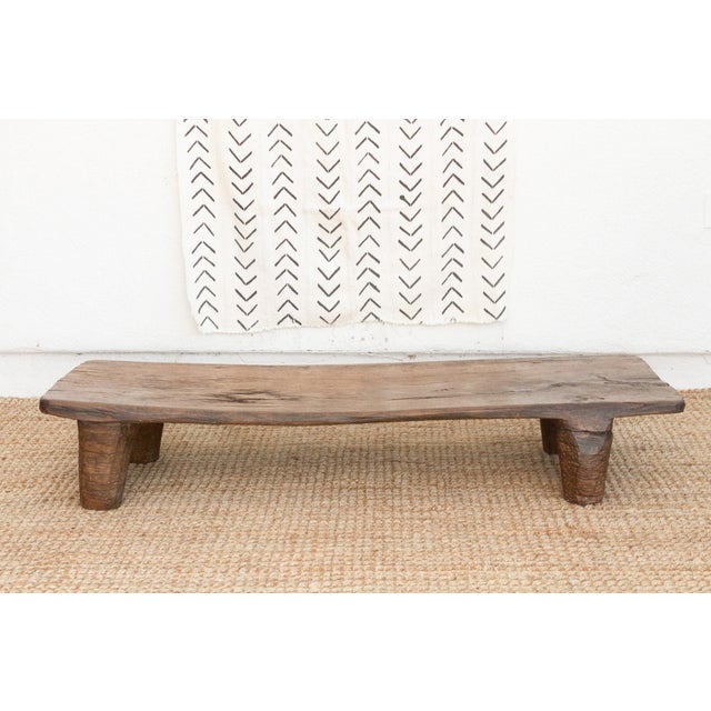 19th Century Saika Rustic African Senufo Bench For Sale - Image 5 of 9