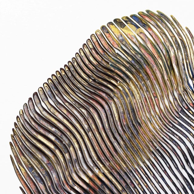 Canadian artist Virginie Schroeder uses thick textural, playful lines, and other geometric forms to create works with...