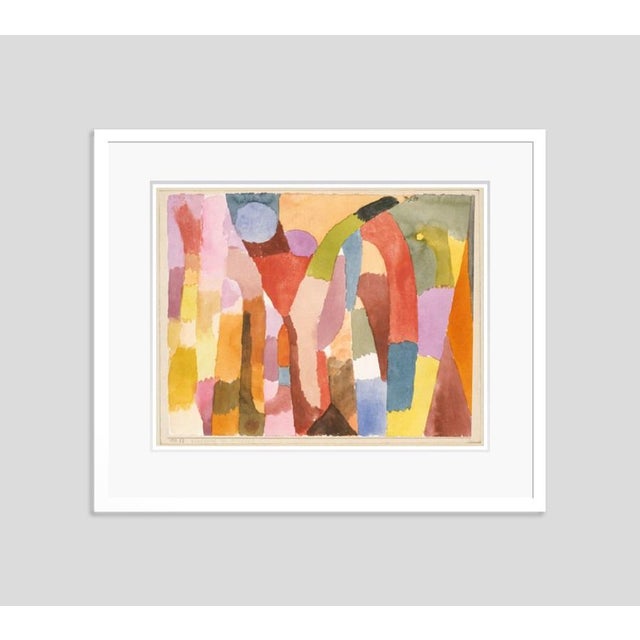 Movement of Vaulted Chambers Klee, Paul; Swiss artist; 1879–1940. Movement of Vaulted Chambers. Drawing, 1915. Watercolour...