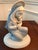 Vintage German Porcelain Madonna and Child Figurine in Blue & White For Sale - Image 9 of 10