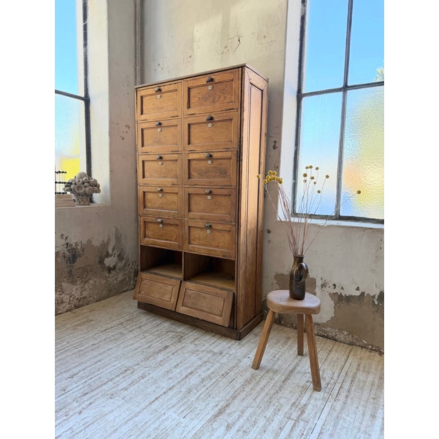 Vintage Drop-Down Trade Cabinet, 1950 For Sale - Image 18 of 18