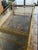 1980s Brass and Glass Dining Table With Integrated Extension Leaf For Sale In Philadelphia - Image 6 of 12