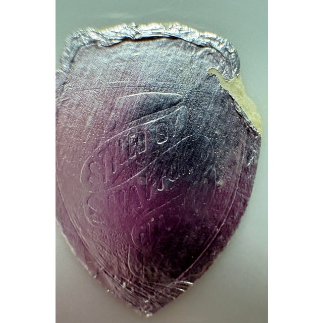 Ceramic Vintage Hand Painted Japan Teacup and Saucer, Black and Gold Fruit Tea Cup, Art Deco Hollywood Regency Porcelain For Sale - Image 7 of 10