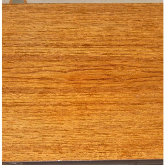 Brown Side Table from Opal Möbel, 1960s For Sale - Image 8 of 15