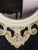 1960 Italian Art Nouveau Style Hand Carved Hand Painted Gilded Round Mirror For Sale - Image 13 of 18