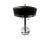 Metal Vintage 1970s Mid-Century Modern Mushroom Saucer Table Desk Lamp Chrome For Sale - Image 7 of 8