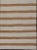 Mid 20th Century Vintage Turkish Kilim Rug With Horizontal Stripes in Light Brown and Cream For Sale In Atlanta - Image 6 of 11