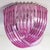 Murano Ceiling Linght Chandeliers with Pink Triedri Murano Glasses, 1995, Set of 2 For Sale - Image 12 of 14