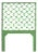 Mar Headboard Twin, Bright Green For Sale