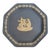 Vintage 1960’s Wedgwood Blue Jasperware Octagonal Trinket Dish For Sale