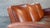 Vintage Art Deco Cognac Leather Sofa For Sale In Boston - Image 6 of 16