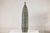 Tall Artisan Ceramic Hand-Crafted Vase with Ribbed Body and Green Glaze For Sale - Image 15 of 16