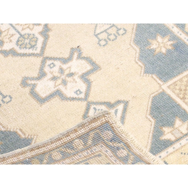 Traditional 1960s Turkish Oushak Rug For Sale - Image 3 of 3