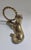 Art Deco Vintage Ornate Brass Reclining Jaguar Dinner Napkin Holders ~ Set of 12 For Sale - Image 3 of 8