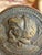 Antique Bronze Tabletop Medallion- Neoclassical Soldier For Sale - Image 4 of 12