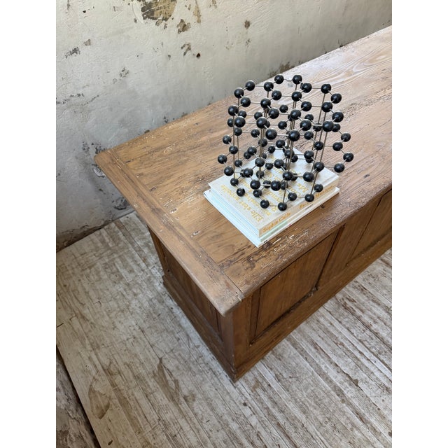 Vintage Pine Wood Trade Counter, 1950s For Sale - Image 15 of 18