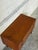 Small Danish Teak Dresser With 2 Drawers Scandinavian Mid-Century Modern Vintage For Sale - Image 9 of 12