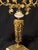 19th C French Louis XVI Bronze Crystal Clock Set 3Pc For Sale - Image 16 of 17