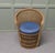 1960s French Tiki Style Woven Bamboo Tub Chair, 1960s For Sale - Image 5 of 8