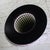 Late 20th Century Modern to Postmodern Infinity Vortex Wall Mirror Round Black Laminate Frame For Sale - Image 11 of 18