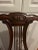Wood Arm Chairs Chippendale Hepplewhite Lyre Back Hinkle Harris Mahogany Vintage For Sale - Image 7 of 7