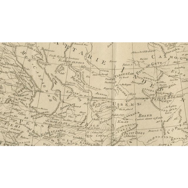 Antique Map of Georgia and Tartary, 1780 For Sale - Image 9 of 11