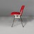 Castelli Italian Modern Red Fabric DSC Chairs by Giancarlo Piretti for Castelli, 1970s, Set of 22 For Sale - Image 4 of 18