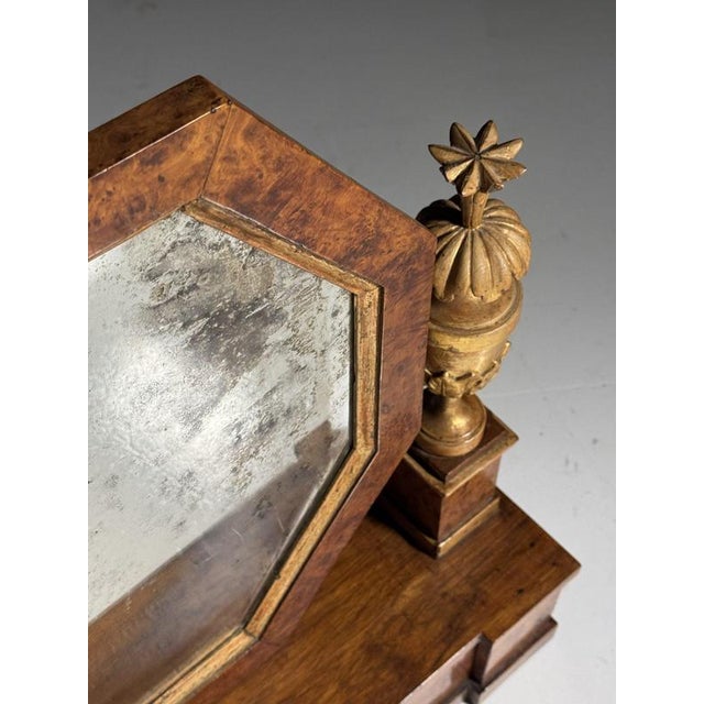 Wood Hollywood Regency Empire Mirror, 1960s For Sale - Image 7 of 17