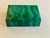 Handcrafted Malachite Box with Brass Hinge, 1950 For Sale - Image 9 of 10