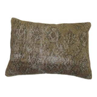 Konya worn Rug Pillow rug no. p1586 For Sale
