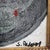 Contemporary Original Scarlet Red Fish and Olive Still Life Painting on Canvas For Sale - Image 3 of 9