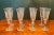 Glass Mid 20th Century Cristallerie De Lorraine Hand Cut Crystal Champagne Flutes Gerard Pattern- Set of 8 For Sale - Image 7 of 10