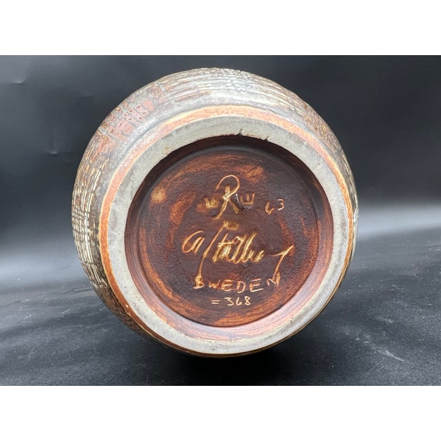 Rörstrand Vase by Carl-Harry Stålhane for Rörstrand, 1950s For Sale - Image 4 of 6