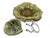 Vintage Mid-Century Maurice of California Green 3pc Leaf Crudite/Chip and Dip Bowl For Sale In Los Angeles - Image 6 of 9