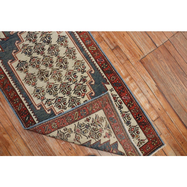 Antique Narrow Tribal Persian Runner - 2'6" x 12'1" For Sale - Image 4 of 10