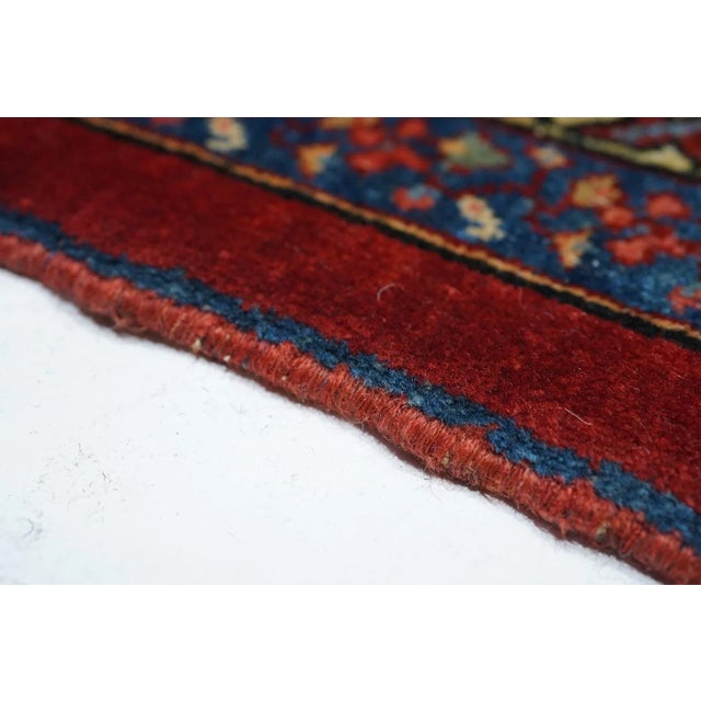 Textile Antique Bidjar Rug 9'3'' x 12'6'' For Sale - Image 7 of 11