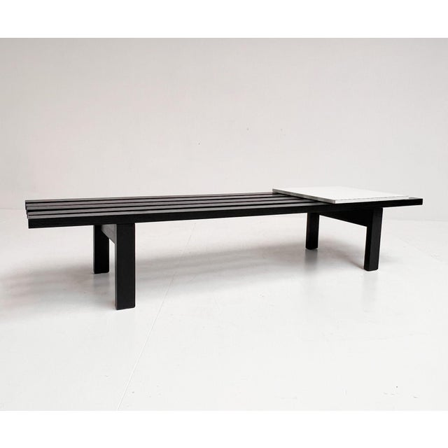 1960s Bz Slatted Bench by Martin Visser for Het Spectrum, 1960s For Sale - Image 5 of 15