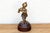 Captivating Indian Bronze Krishna on a Custom Stand For Sale