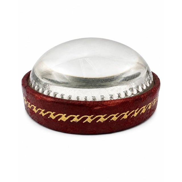 Early 19th Century Antique King Louis X French Sulphide Glass Portrait Paperweight C1830 For Sale - Image 5 of 10