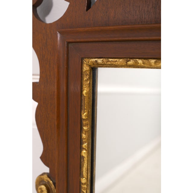 Wood Freidman Brothers Model 4831 Federal Mahogany Mirror For Sale - Image 7 of 11