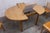 Modernist Danish-made dining set comprising a round convertible table and four matching chairs from the 1980s. This set is...