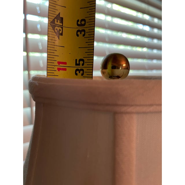 Vintage Waterford Crystal 35" Pineapple Hospitality Buffet Lamp - Brass (Model Lbu35a) For Sale - Image 15 of 15