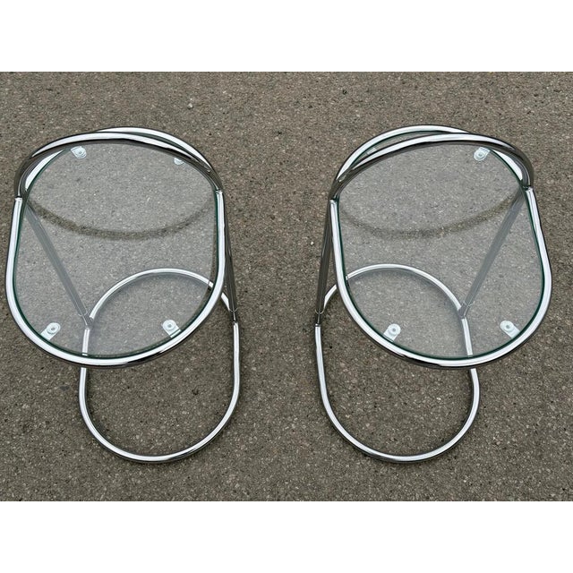 These 1980s Bauhaus-style nightstands exude a cool, clean ambiance, offering both functionality and style with their easy...