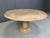 Beige Italian Round Marble Coffee Table, 1960s For Sale - Image 8 of 10